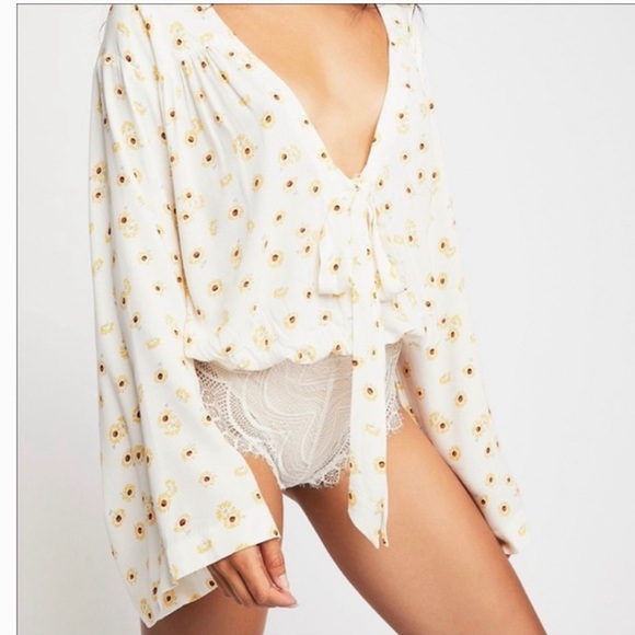 Intimately Free People Floral Bodysuit - Picture 9 of 16